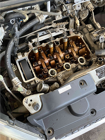 乗用車タイミングベルト交換